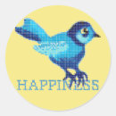 Search for bluebird stickers Bluebird of happiness