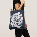 Search for funny cat quotes tote bags Meow