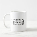 Search for table tennis mugs Funny