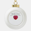 Search for forever in my heart christmas tree decorations Hearts
