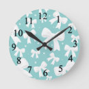 Search for blue and white clocks Elegant