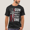 Search for gun safety tshirts Flag