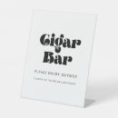 Search for cigar bar signs Black and white