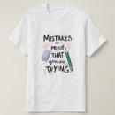 Search for learning tshirts Mistakes