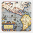 Search for antique map stickers Exploration