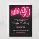 Search for fun 40th birthday invitations Trendy