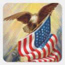 Search for vintage eagle stickers 4th of july