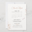 Search for calendar wedding invitations Black and white