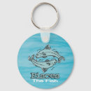 Search for pisces fish key rings Water