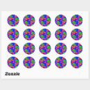 Search for blue orange stickers Unique