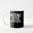 Search for negative mugs patience