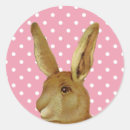 Search for retro rabbit stickers Pink