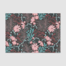Search for dark teal tissue paper Floral