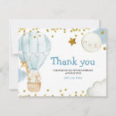 Search for hot air balloon thank you cards Baby shower