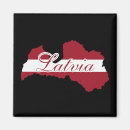 Search for country map magnets Red