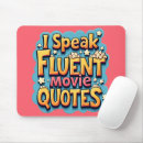 Search for funny movie mousepads Typography