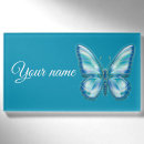 Search for butterfly name tags badges Blue