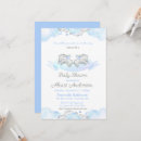 Search for elephant twins baby shower invitations Blue