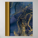 Search for navy blue and gold posters Marble
