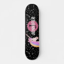 Search for pink and black skateboards Girl