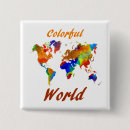 Search for map of the world badges Continents