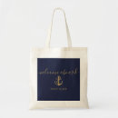 Search for welcome tote bags Navy blue