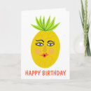Search for pineapple birthday cards Modern