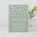 Search for string lights birthday invitations Boho