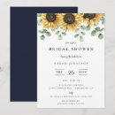 Search for sunflower bridal shower invitations Eucalyptus