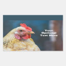Search for farm rectangle stickers Chicken