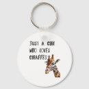 Search for giraffe love round key rings Giraffes