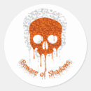 Search for beware stickers Halloween