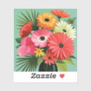 Search for gerbera daisy stickers Botanical