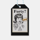Search for 40th birthday gift tags Vintage