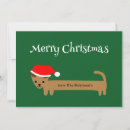 Search for dachshund merry christmas cards Xmas