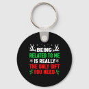 Search for christmas tree with star key rings Dabbing through the snow