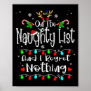 Search for naughty posters Seasonal