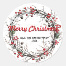 Search for christmas wreaths stickers Snow
