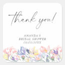 Search for thank you bridal shower stickers Wildflowers