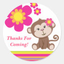 Search for monkey stickers Girl