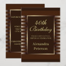 Search for brown stripe invitations Elegant