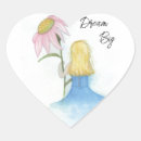 Search for dream girl stickers Watercolor
