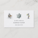 Search for science teacher business cards Professor
