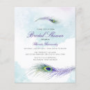 Search for peacocks invitations Peacock feather