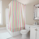 Search for green stripes shower curtains Pink