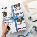 Search for boyfriend wrapping paper Anniversary