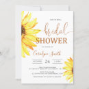 Search for sunflower bridal shower invitations Rustic country