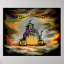 Search for happy halloween funny posters Witch