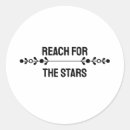 Search for reach for the stars stickers Inspirational quote