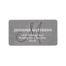 Search for reply card labels Rustic